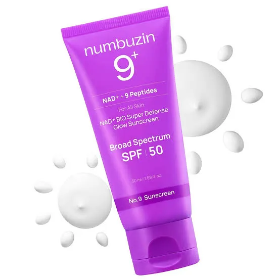 ضد آفتاب نامبوزین شماره ۹ اصل SPF50 | Numbuzin No.9